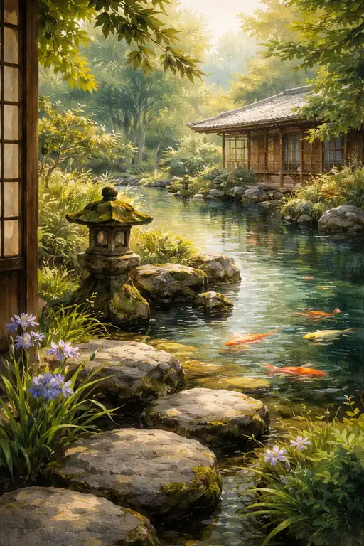 Tranquility of the Koi