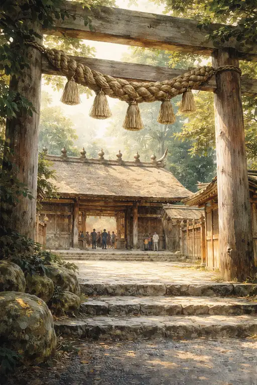 Sacred Steps to the Sunlit Shrine