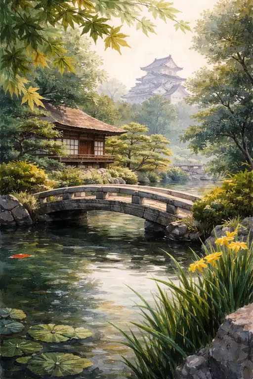 静寂が映る永遠の水鏡