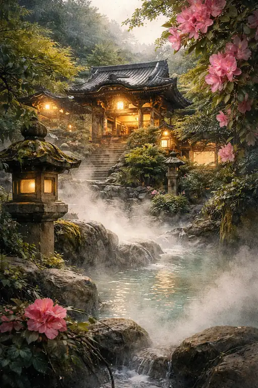 木立の中に佇む幽玄なる聖域