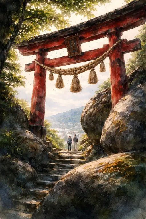 The Crimson Gate to the Heavens