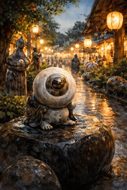 Gaze of the Rainy Night Yokai