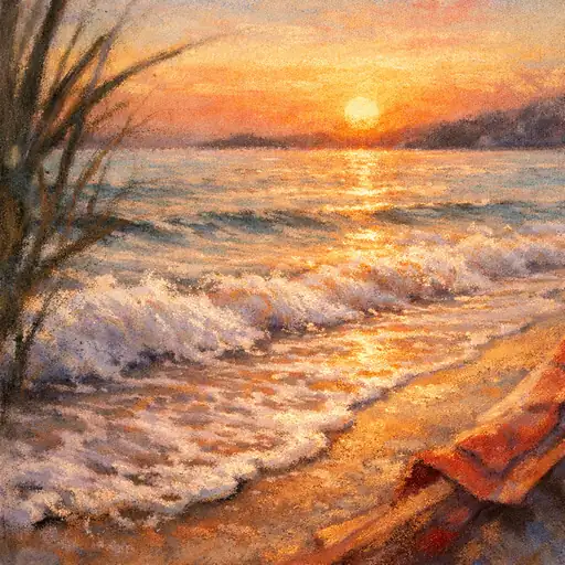 The Golden Horizon's Embrace