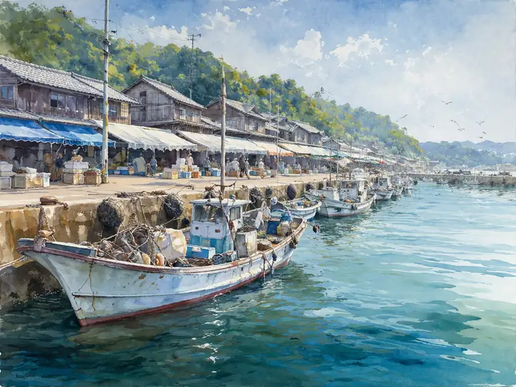 Whispers of the Working Harbor