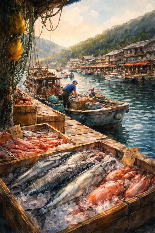 Bustle of the Morning Catch