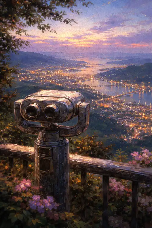 Twilight's Golden Observation