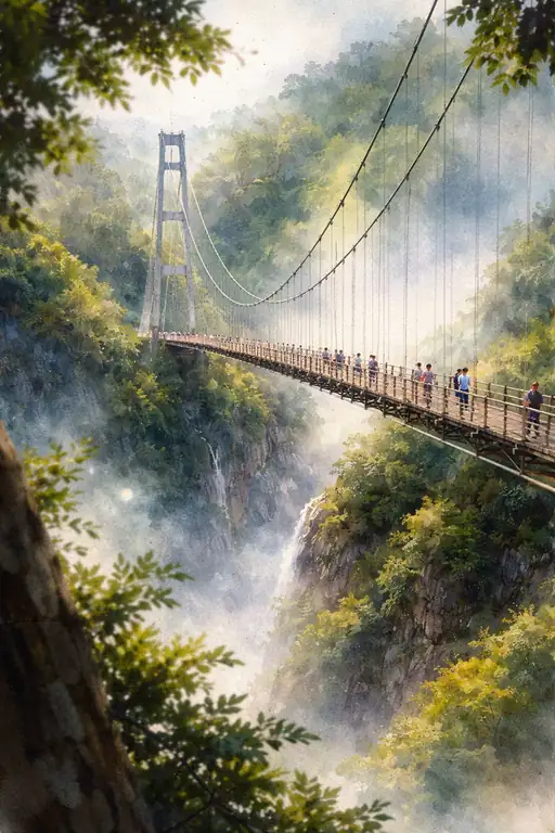 Echoes of the Mist: A Passage Through the Sky