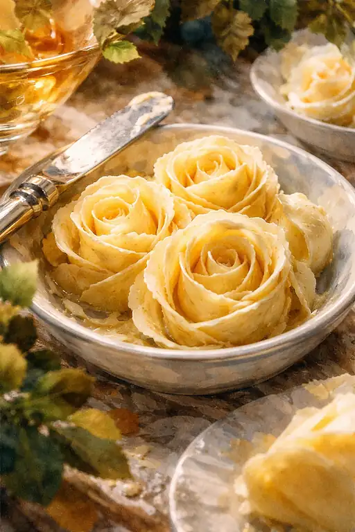 朝露の金薔薇