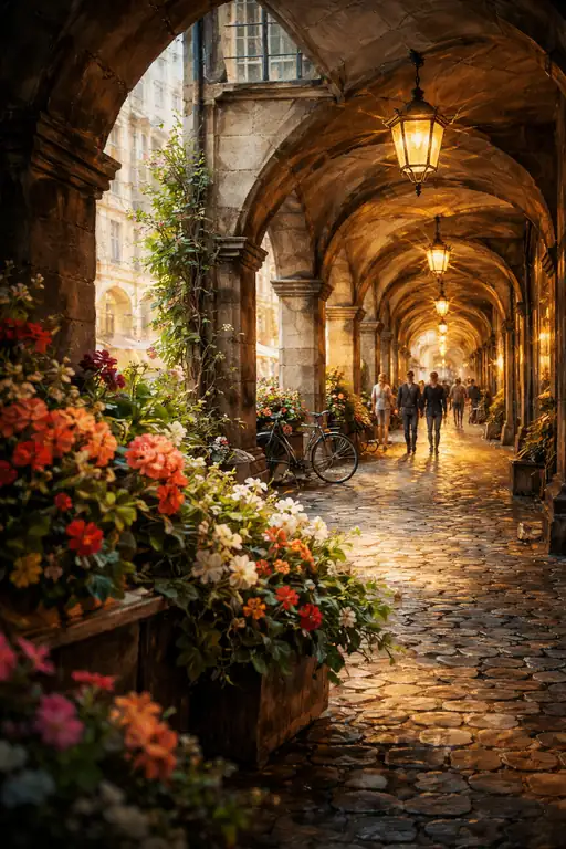 Italian Arcade Evening