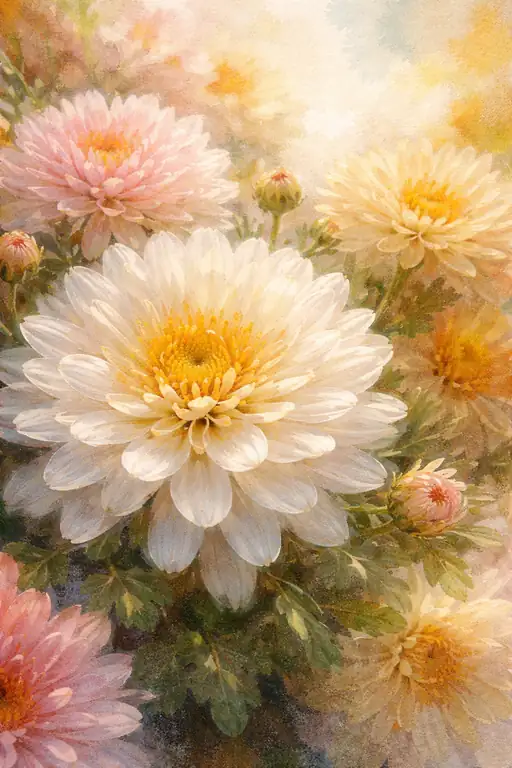 Whispers of the Sunlit Bloom