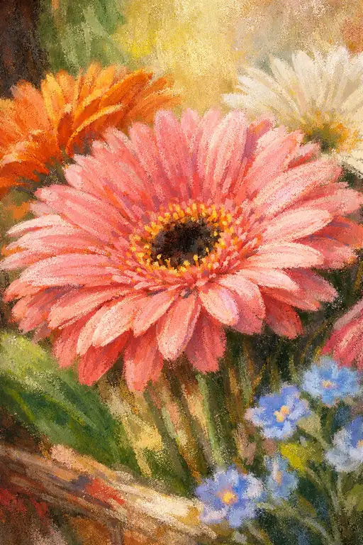 The Sunlit Canvas of Petals