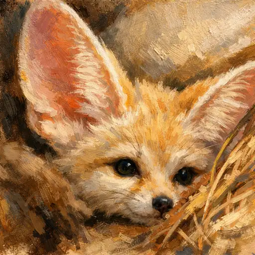 描かれた砂漠の静かなる番人