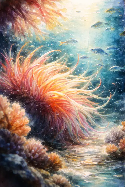 Radiance of the Coral Bloom