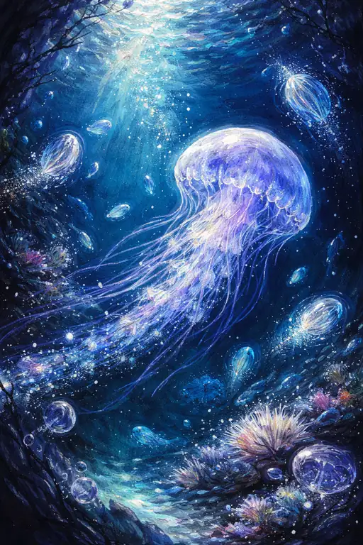 深海の揺らめき