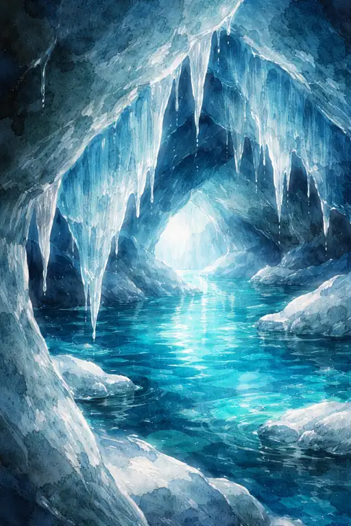 Silent Glacial Pools