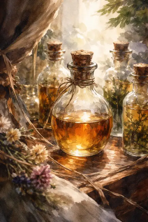 Sunlight Distilled in Glass