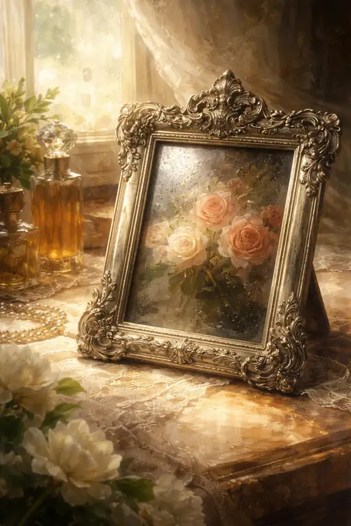 Vintage Scents and Weathered Wood