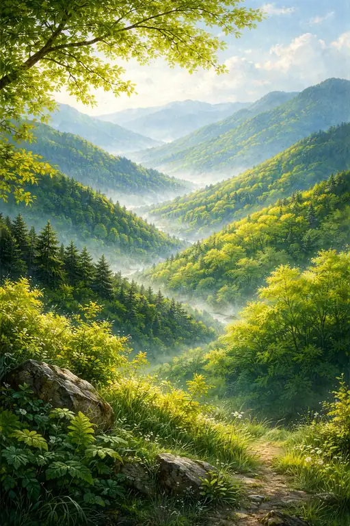 Veiled Valley's Quiet Majesty
