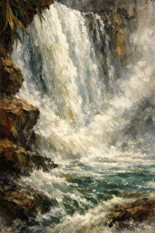 Thunderous Majesty of the Cascade