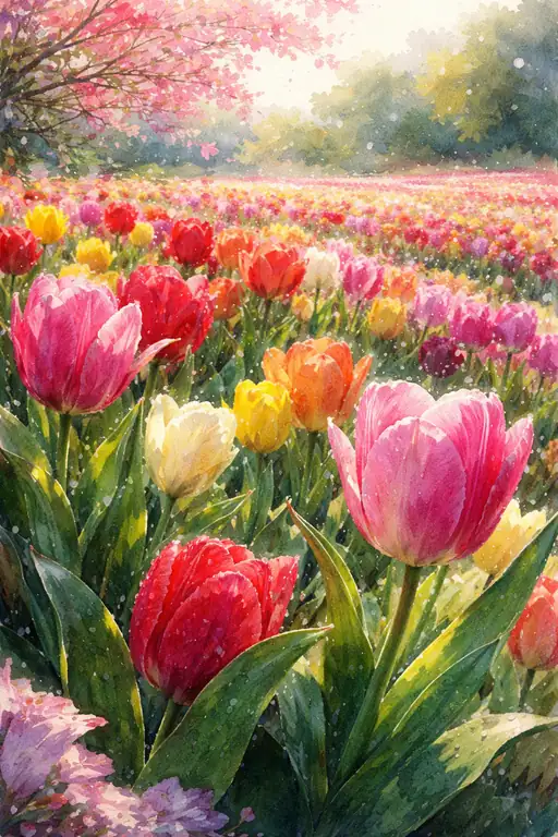 光満ちる花野