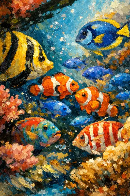 Vibrant Tapestry of the Coral Realm