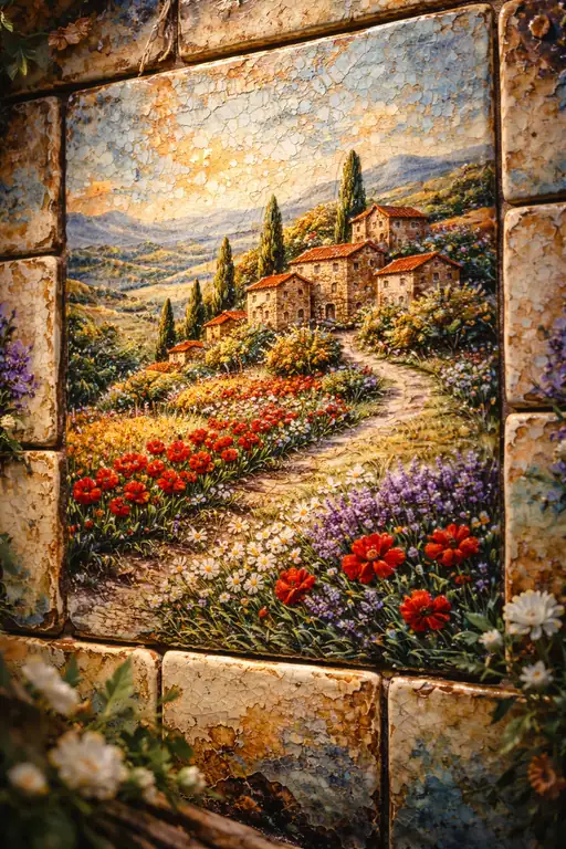 Tuscan Village in Bloom