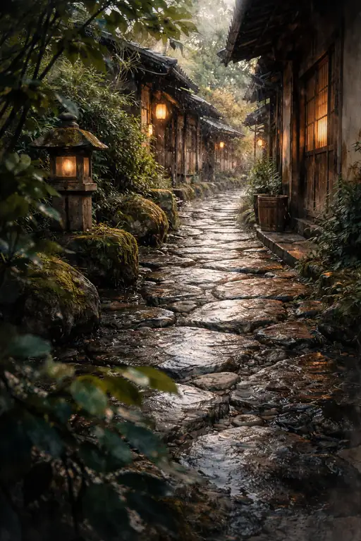 The Rain Washes Away the Present