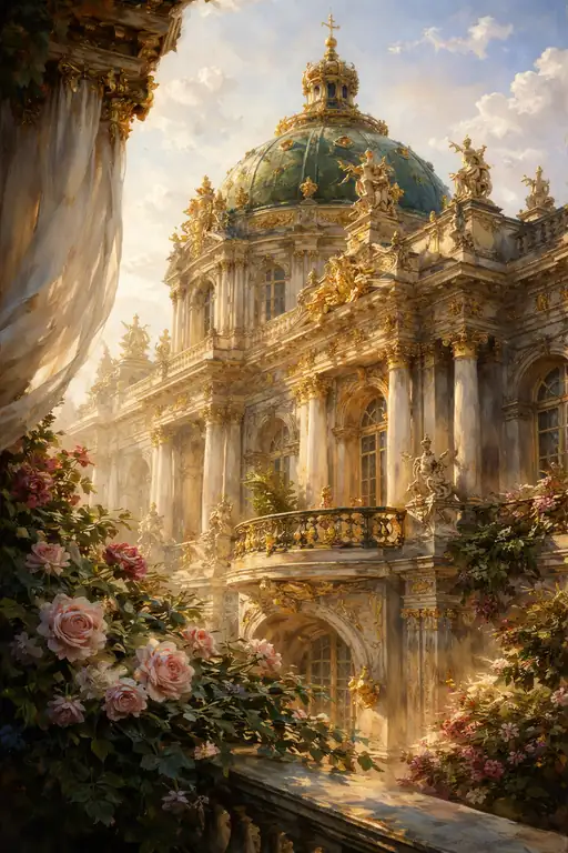 Golden Roses of the Baroque Era