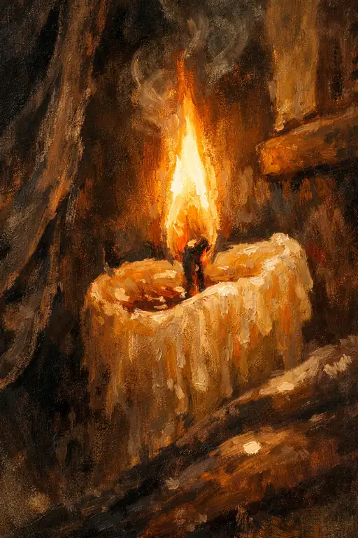 Burning Melting Light