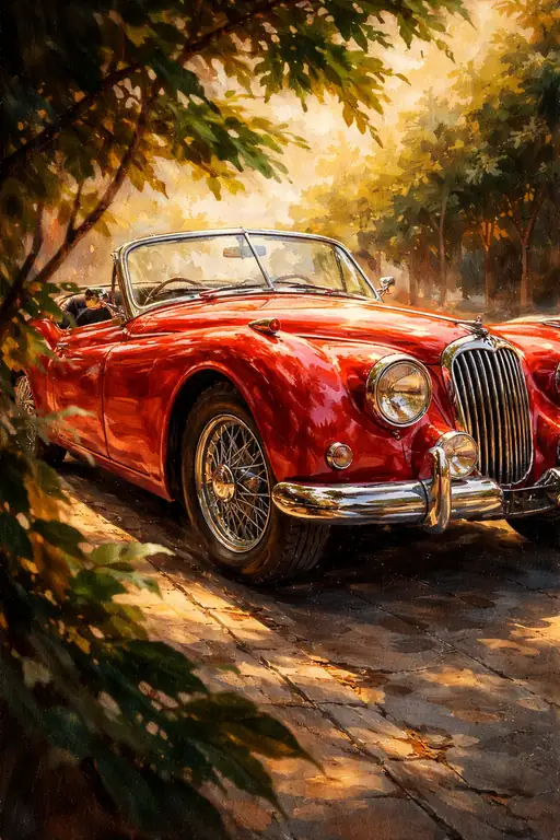 Crimson Under the Canopy