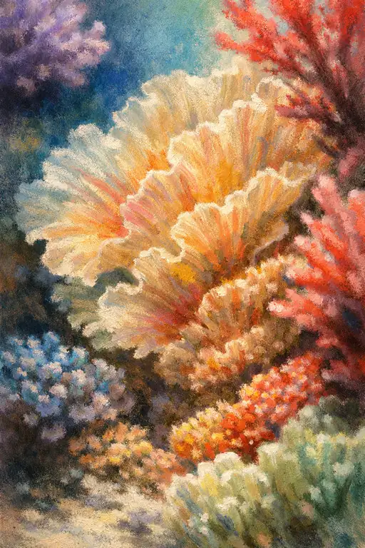 Chromatic Depth: The Tangible Energy of a Coral Reef