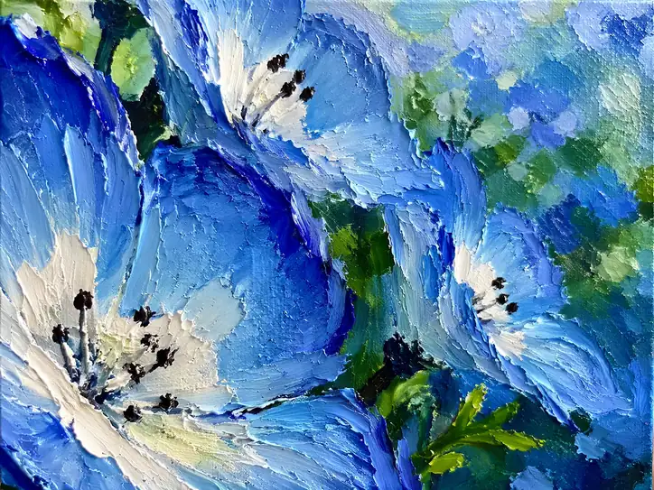 Cerulean Rhythms of Nature