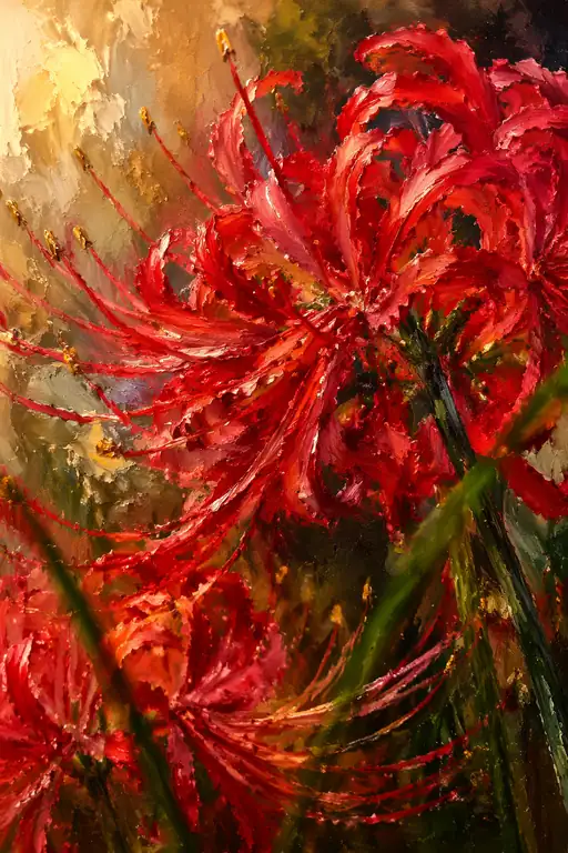 Crimson Splendor in Relief