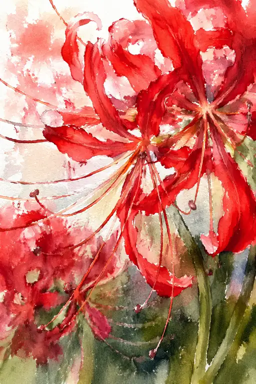 Scarlet Rhapsody in Wash