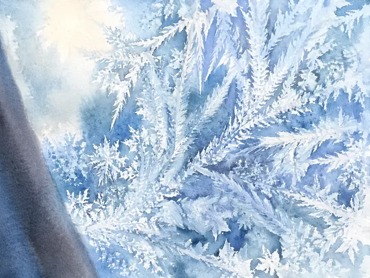 Frozen Whispers of the Winter Pane