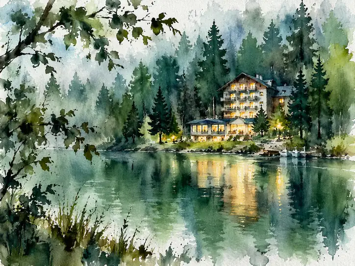 The Lodge in the Woods
