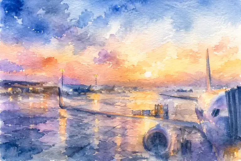 Dawn's Reflected Journey