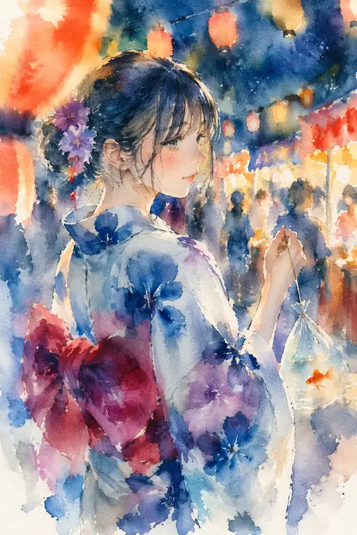 宵宮の金魚と消えゆく夏