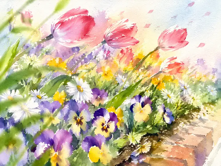 A Radiant Awakening: Spring's Bright Whisper