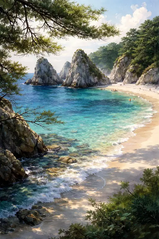 Summer Radiance: The Turquoise Coast