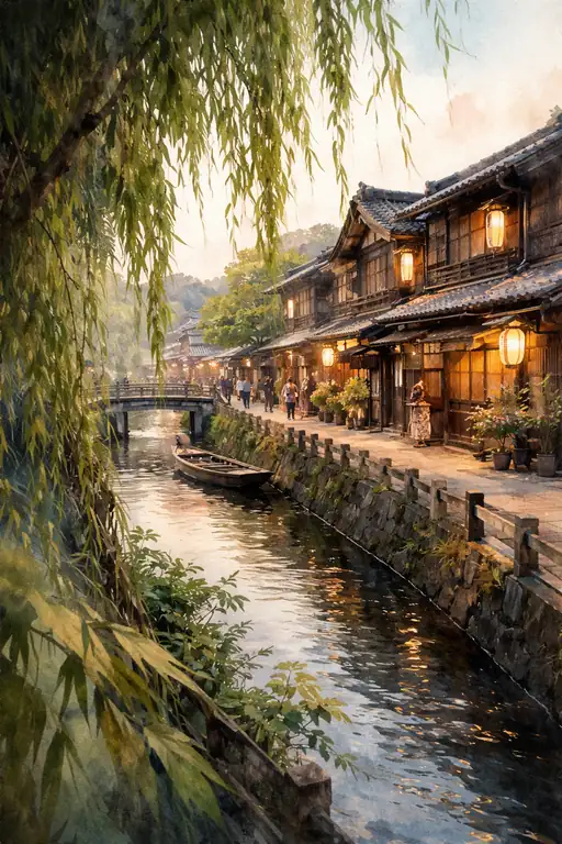 Dusk at the Old Waterway
