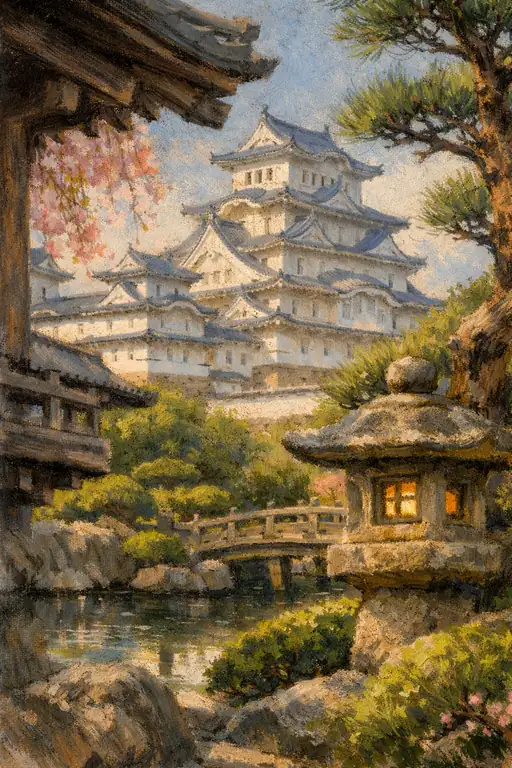 Eternal Spring Beyond the White Walls