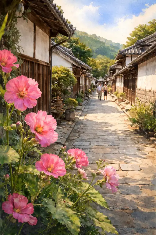 Blossoms of the Nostalgic Path