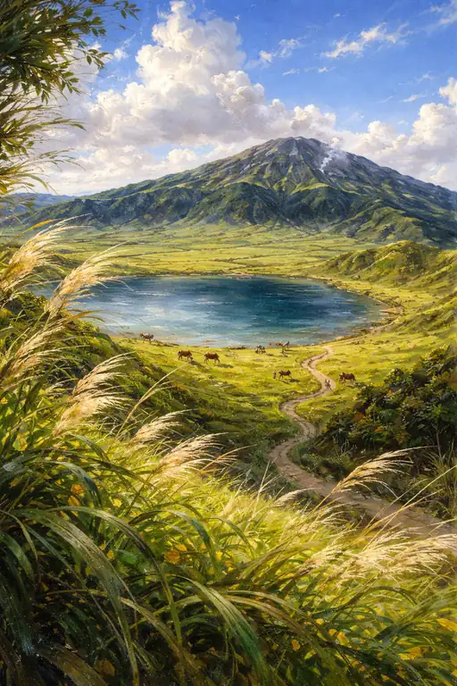 雄峰の静かなる眼差し