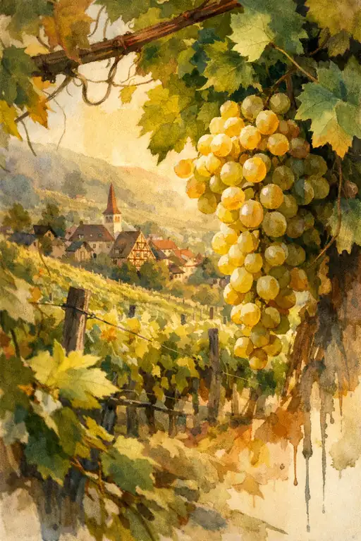 Vineyard Whispers in the Sun