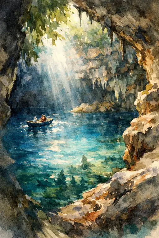 Light Through the Cave