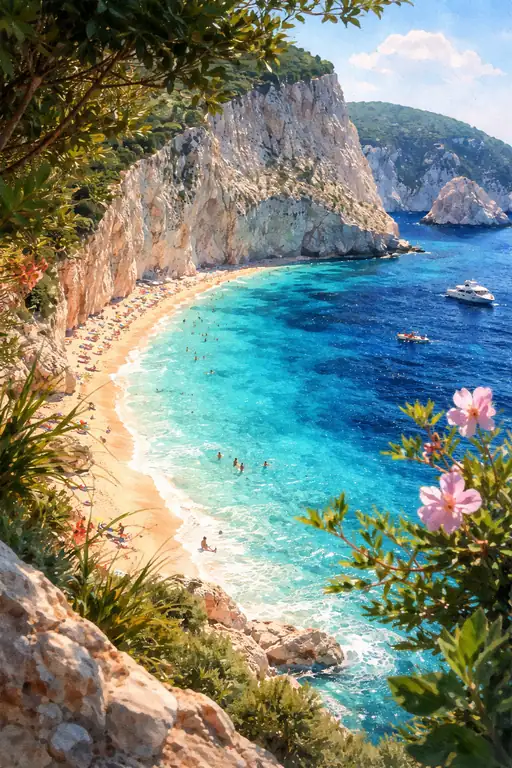 Summer on the Cliffside