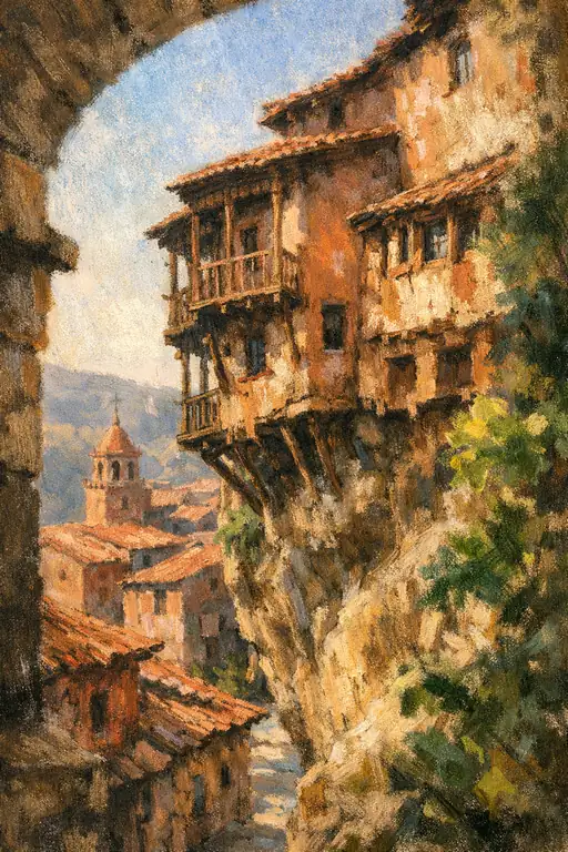 A Glimpse of Warmth Through the Stone Embrace
