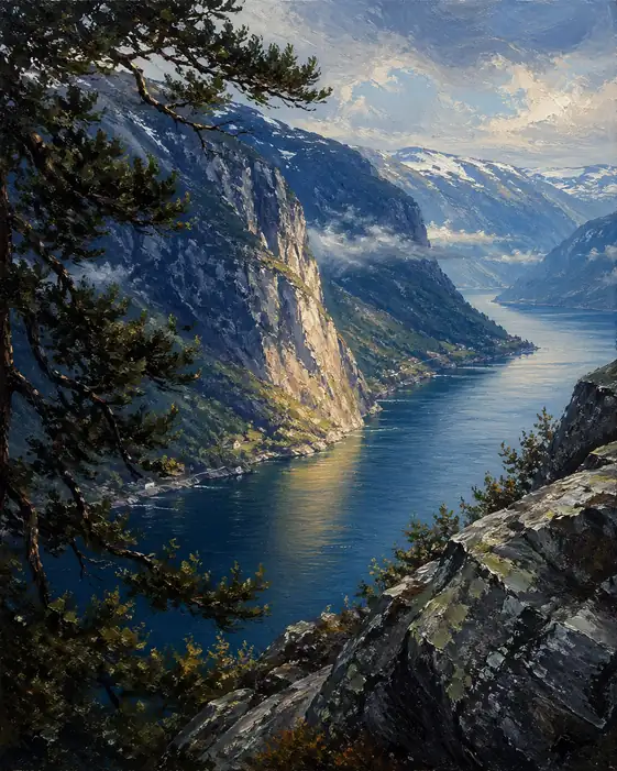 The Fjord's Embrace