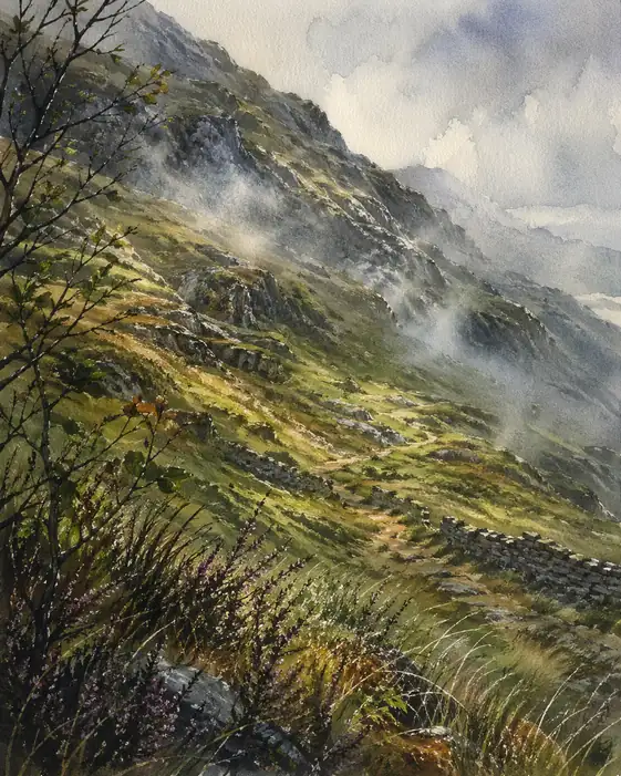 Misty Highland Path